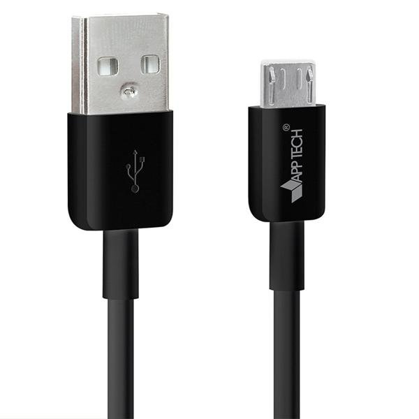 Cabo USB para micro USB, 1,5m, Preto, App-tech - PT 1 UN