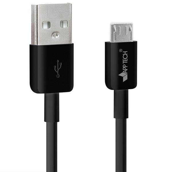 Cabo USB para micro USB, 2m, Preto, App-tech - PT 1 UN