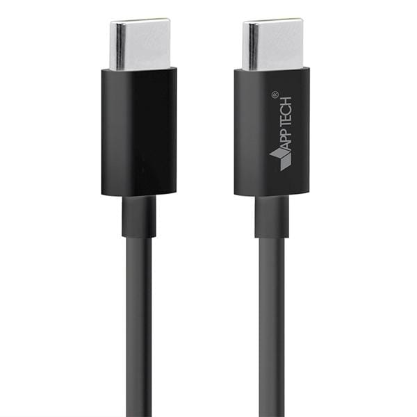 Cabo USB C para Tipo-C, 1m, Preto, App-tech - PT 1 UN