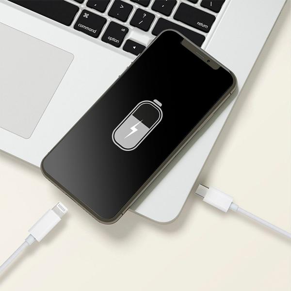 Cabo USB C para Lightning, Certificado Apple, 1m, Branco, App-tech - PT 1 UN