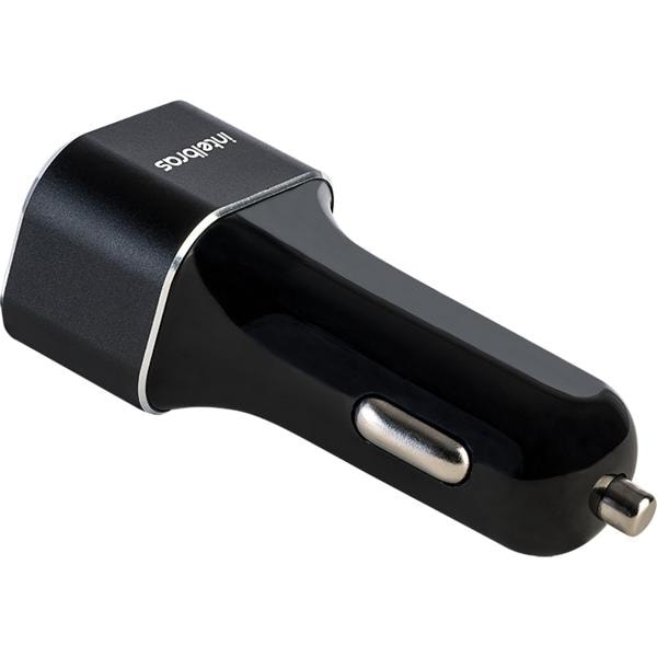 Carregador veicular com 2 portas, USB-C e USB-A, ECV 11, Intelbras - CX 1 UN