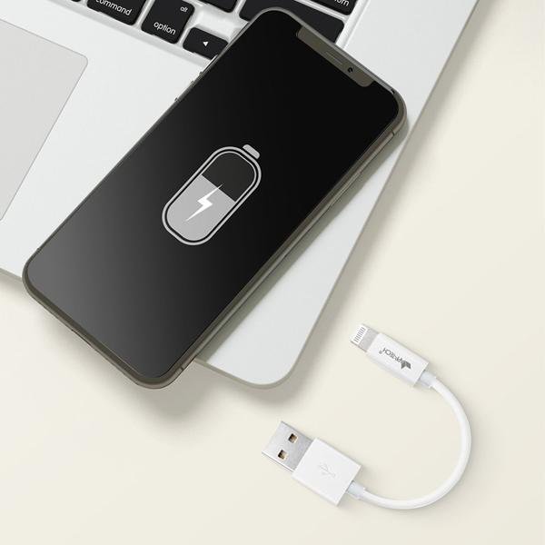 Cabo USB para Lightning, 12cm, Branco, App-tech - PT 1 UN
