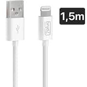 Cabo USB-A para Lightning, 1,5m, Branco, 2Plug - CX 1 UN Cabo USB-A para Lightning, 1,5m, Branco, 2Plug - CX 1 UN