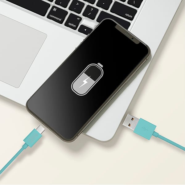 Cabo USB A para Tipo-C, 1m, Azul, 2Plug - CX 1 UN