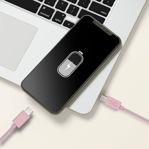 Cabo USB C para Tipo-C, 1m, Rosa, 2Plug - CX 1 UN