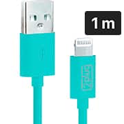Cabo USB para lightning, 1m, Azul, 2Plug - CX 1 UN Cabo USB para lightning, 1m, Azul, 2Plug - CX 1 UN