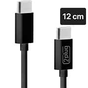 Cabo USB C para Tipo-C, 12cm, Preto, 2Plug - CX 1 UN Cabo USB C para Tipo-C, 12cm, Preto, 2Plug - CX 1 UN