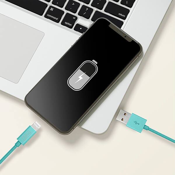 Cabo USB para lightning, certificado Apple, 1m, Azul, 2Plug - CX 1 UN