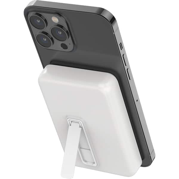 Carregador portátil por indução USB-C, Fast charger, 10000mAh, Branco, PT100A, 2Plug - CX 1 UN