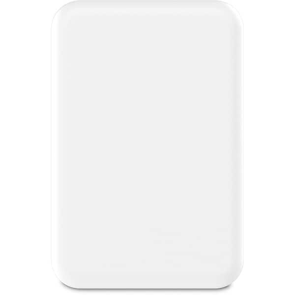 Carregador Portátil Power Bank por Indução Magnética, Fast Charger PD, 5000mAh, Branco, 2Plug - CX 1 UN