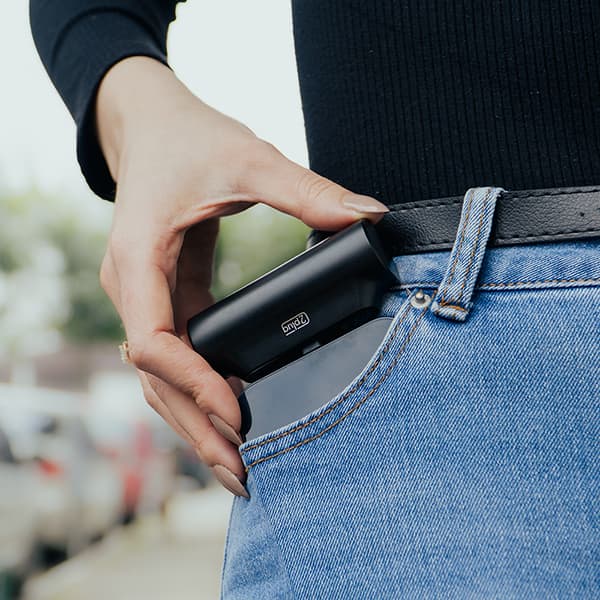 Carregador Portátil Power Bank Tipo-C, 5000mAh, Preto, WT006A, 2Plug - CX 1 UN Carregador Portátil Power Bank Tipo-C, 5000mAh, Preto, WT006A, 2Plug - CX 1 UN