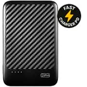 Carregador Portátil Power Bank USB, Fast Charger PD, 5000mAh, Preto, SL05, 2Plug - CX 1 UN Carregador Portátil Power Bank USB, Fast Charger PD, 5000mAh, Preto, SL05, 2Plug - CX 1 UN
