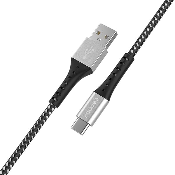 Cabo USB C para USB 1,2m preto ESC05BK Geonav CX 1 UN