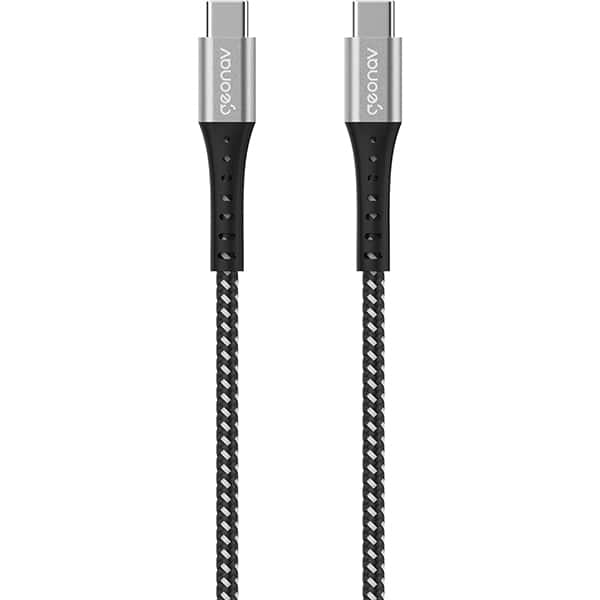 Cabo USB C para Tipo-C, 1,2m, Preto, ESC06BK, Geonav - CX 1 UN