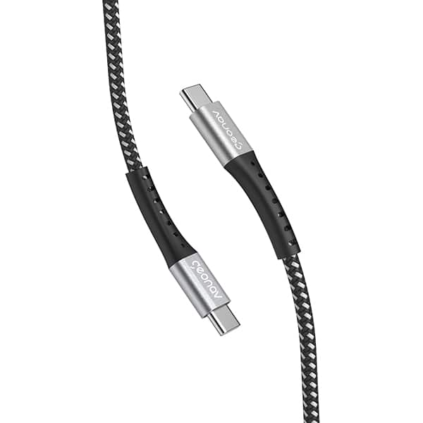 Cabo USB C para Tipo-C, 1,2m, Preto, ESC06BK, Geonav - CX 1 UN