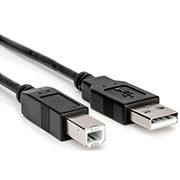 Cabo USB-A para USB-B 5m preto 4358 Md9 PT 1 UN