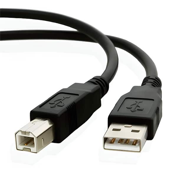 Cabo USB-A para USB-B 5m preto 4358 Md9 PT 1 UN
