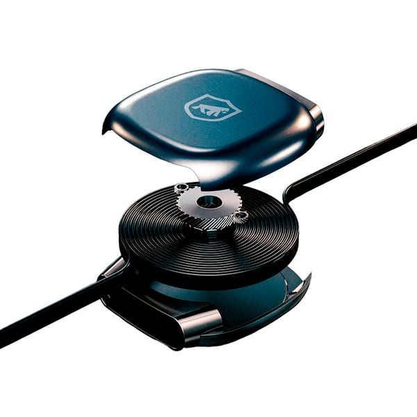 Cabo USB-C para USB-C, Retrátil, 1 metro, Preto, Victusm, Gshield - PT 1 UN