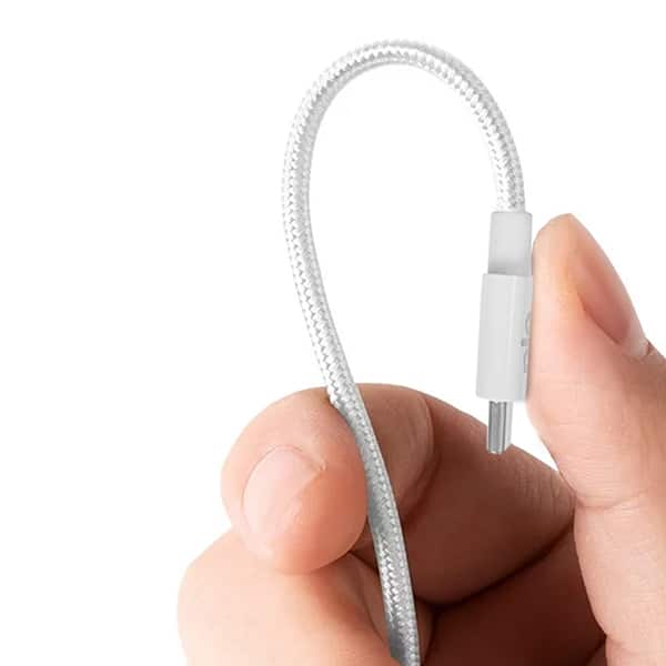 Cabo USB-C para USB-C 1m, Branco, TC60, Elg - CX 1 UN Cabo USB-C para USB-C 1m, Branco, TC60, Elg - CX 1 UN