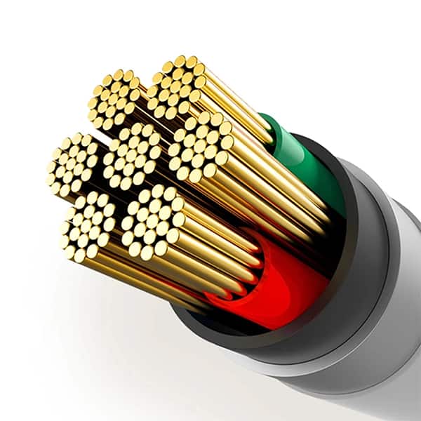 Cabo USB-C para USB-C 1m, Preto, TC60B, Elg - CX 1 UN