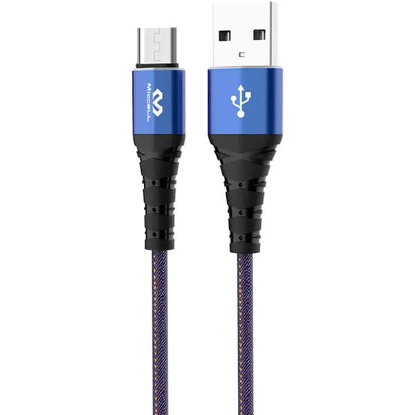 Cabo USB-A para micro USB, 1m, Azul, VQ-D83 74628, Letron - CX 1 UN Cabo USB-A para micro USB, 1m, Azul, VQ-D83 74628, Letron - CX 1 UN