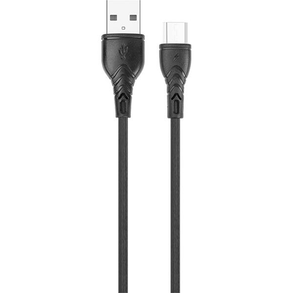 Cabo USB-A para micro USB, 1m, Preto, VQ-D83 74627, Letron - CX 1 UN Cabo USB-A para micro USB, 1m, Preto, VQ-D83 74627, Letron - CX 1 UN