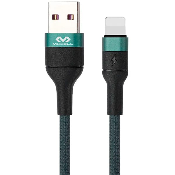 Cabo USB-A para lightning, 1m, Verde, VQ-D109 74638, Letron - CX 1 UN Cabo USB-A para lightning, 1m, Verde, VQ-D109 74638, Letron - CX 1 UN