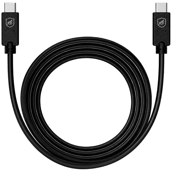 Cabo USB-C para USB-C, 1,8m, Preto, GS-6769, GShield - CX 1 UN Cabo USB-C para USB-C, 1,8m, Preto, GS-6769, GShield - CX 1 UN
