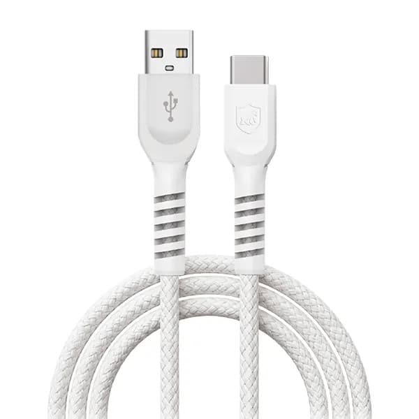 Cabo USB-A para USB-C, 1m, Branco, GS-12373, Gshield - CX 1 UN Cabo USB-A para USB-C, 1m, Branco, GS-12373, Gshield - CX 1 UN