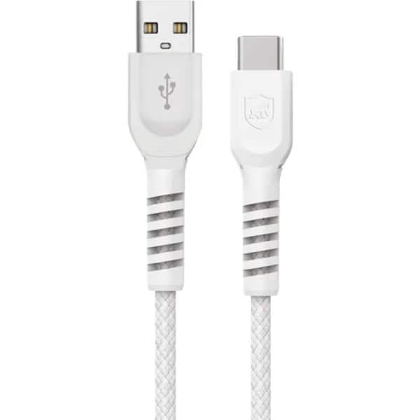 Cabo USB-A para USB-C, 1m, Branco, GS-12373, Gshield - CX 1 UN Cabo USB-A para USB-C, 1m, Branco, GS-12373, Gshield - CX 1 UN