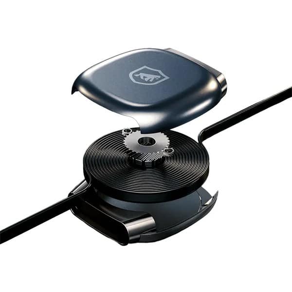 Cabo USB-C para Lightning, Retrátil, 1 metro, Preto, Victusm, GS-14460, Gshield - CX 1 UN