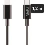 Cabo USB-C para USB-C, 1,2m, Preto, WI452, Multi - CX 1 UN Cabo USB-C para USB-C, 1,2m, Preto, WI452, Multi - CX 1 UN
