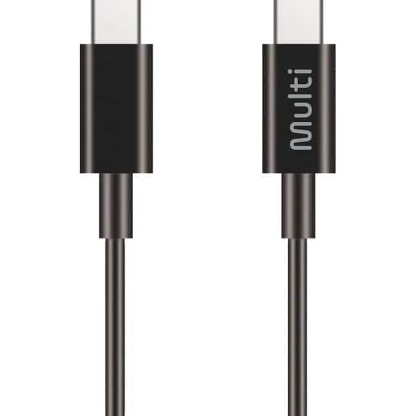 Cabo USB-C para USB-C, 1,2m, Preto, WI452, Multi - CX 1 UN