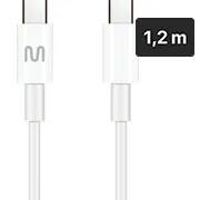 Cabo USB-C para USB-C, 1,2m, Branco, WI453, Multi - CX 1 UN Cabo USB-C para USB-C, 1,2m, Branco, WI453, Multi - CX 1 UN