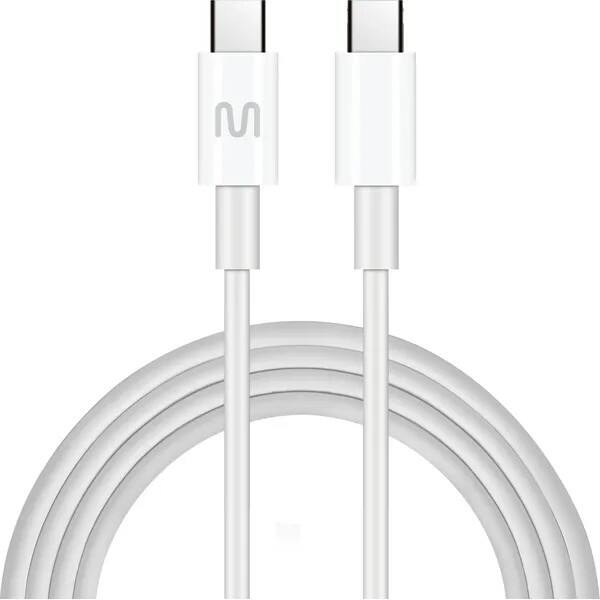 Cabo USB-C para USB-C, 1,2m, Branco, WI453, Multi - CX 1 UN Cabo USB-C para USB-C, 1,2m, Branco, WI453, Multi - CX 1 UN
