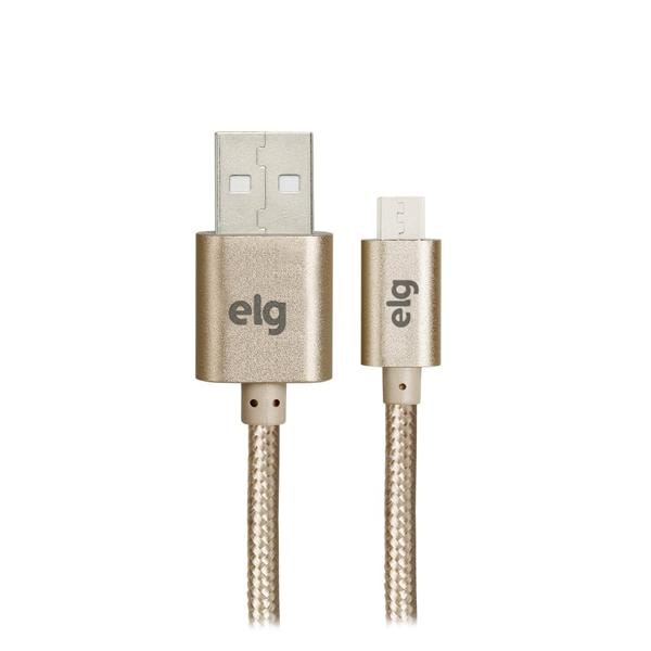 Cabo USB para micro USB, 1m, Gold, M510BG, Elg - BT 1 UN