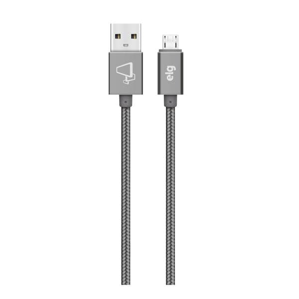 Cabo USB para micro USB, 1m, Cinza, M510BY, Elg - BT 1 UN