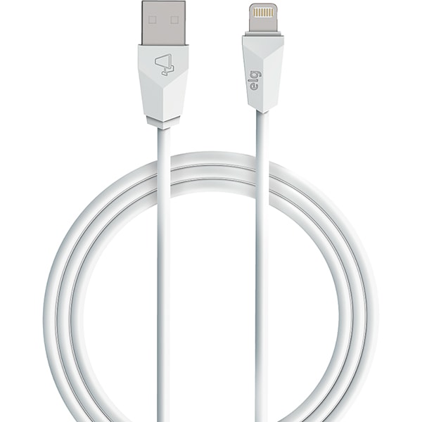 Cabo USB para lightning, 1m, Branco, S810, Elg - BT 1 UN