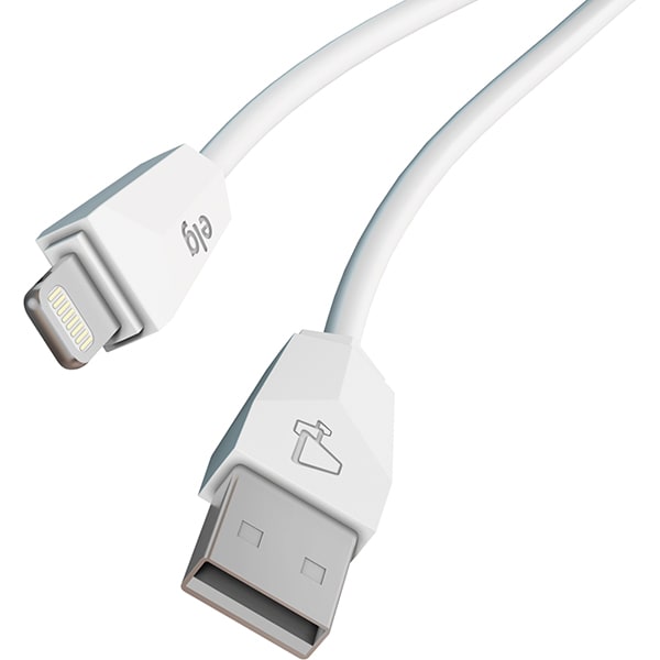 Cabo USB para lightning, 1m, Branco, S810, Elg - BT 1 UN