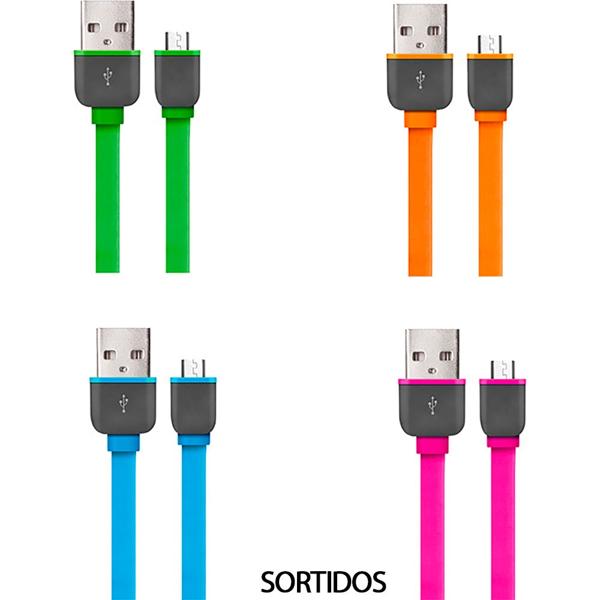 Cabo USB para micro USB, 1m, SmarTO, Sortido, WI298, Multi - BT 1 UN