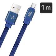 Cabo USB para micro USB, 1m, Azul, CNV510BE, Elg - CX 1 UN