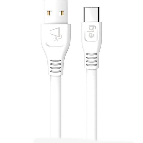 Cabo Usb 20 A Para Tipo C 1m Branco Elmc10hw Elg Cx 1 Un Smartphones