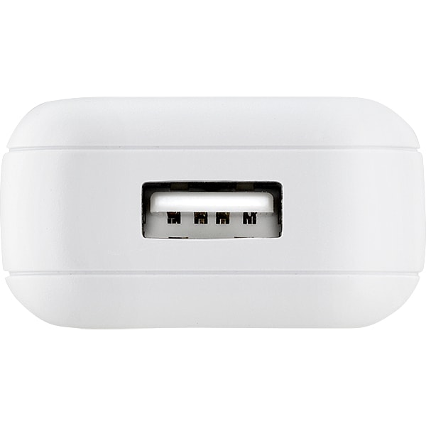 Carregador de tomada c/ 1 saída USB+cabo Lightning branco KIT003 I2Go BT 1 UN