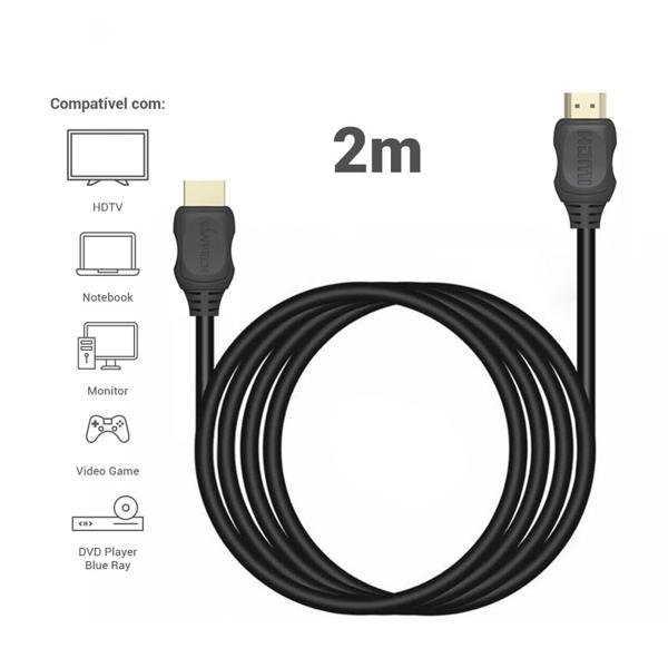 Cabo HDMI 2.0 com 2 metros, Premium, PM020, App-tech - BT 1 UN