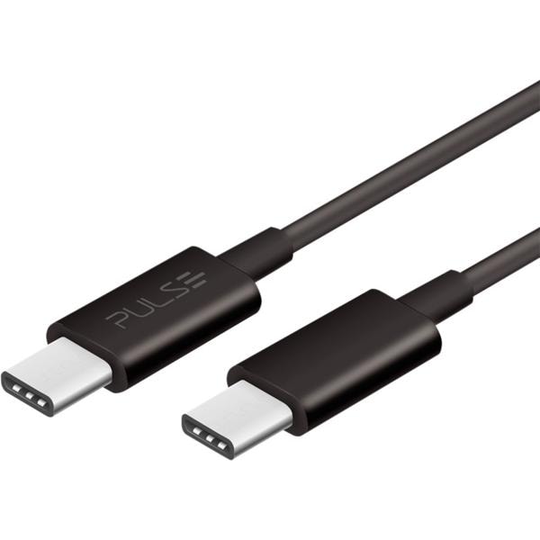 Cabo USB C para Tipo-C, 1,2m, Preto, WI421, Pulse - BT 1 UN