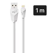 Cabo USB para lightning 1m branco L810 Elg CX 1 UN