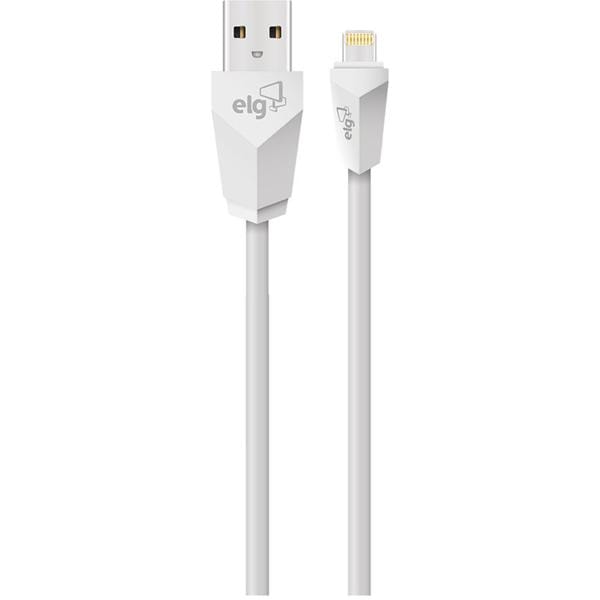 Cabo USB para lightning 1m branco L810 Elg CX 1 UN