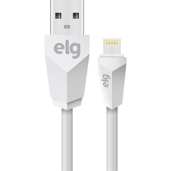 Cabo USB para lightning, 2m, Branco, L820, Elg - CX 1 UN