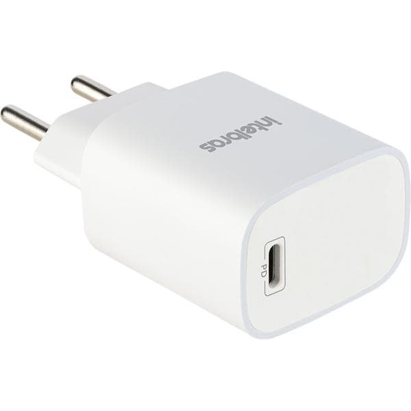 Carregador de tomada com 1 saída USB-C, Branco, EC10, Intelbras - CX 1 UN