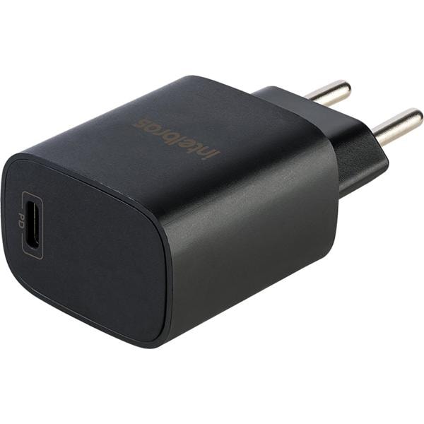 Carregador de tomada com 1 saída USB-C, Preto, EC10, Intelbras - CX 1 UN